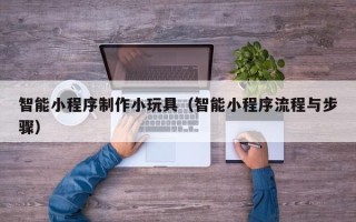 永新智能小程序制作小玩具（智能小程序流程与步骤）